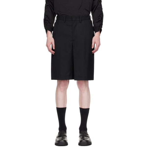  VEIN Black Tropical Shorts 241964M193000