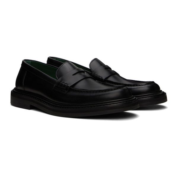  VINNY'S Black Vinnee Loafers 241961M231001