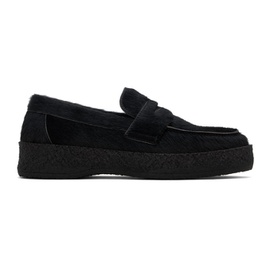 VINNY'S Black Creeper Loafers 241961M231010