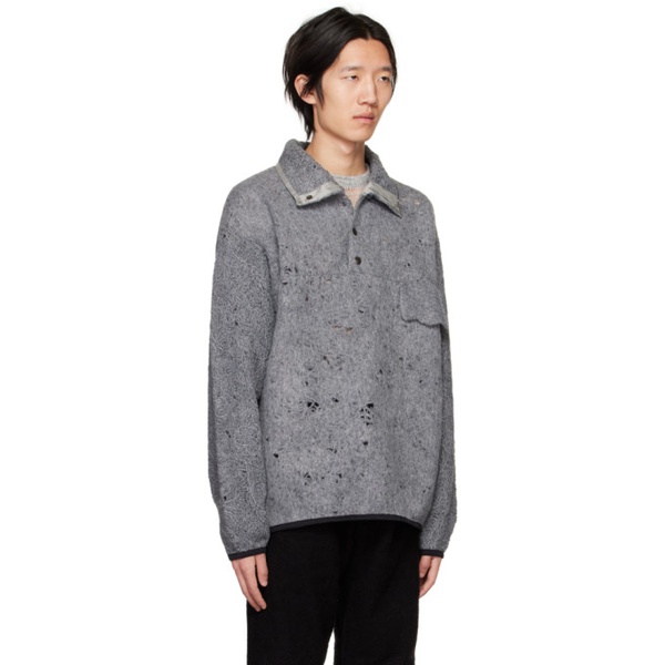  VITELLI Gray Doomboh Sweater 222021M202016