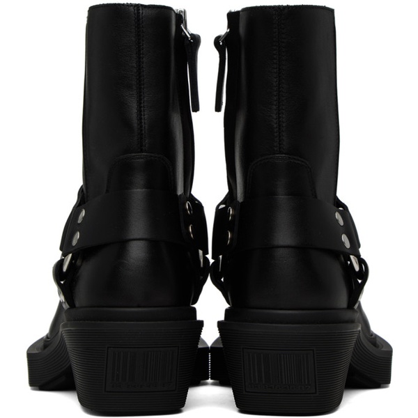  VTMNTS Black Neo Western Harness Boots 232254F113001