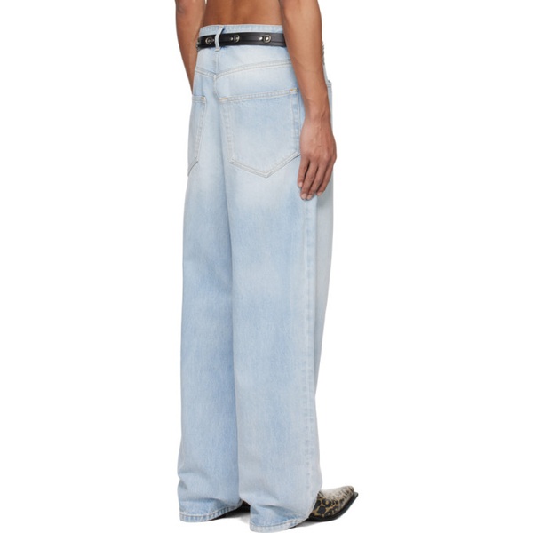  VTMNTS Blue Baggy Jeans 241254M186006