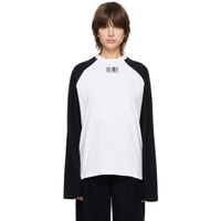 VTMNTS Black Barcode Long Sleeve T-Shirt 231254F110005