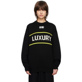 VTMNTS Black Luxury Sweater 231254F098000