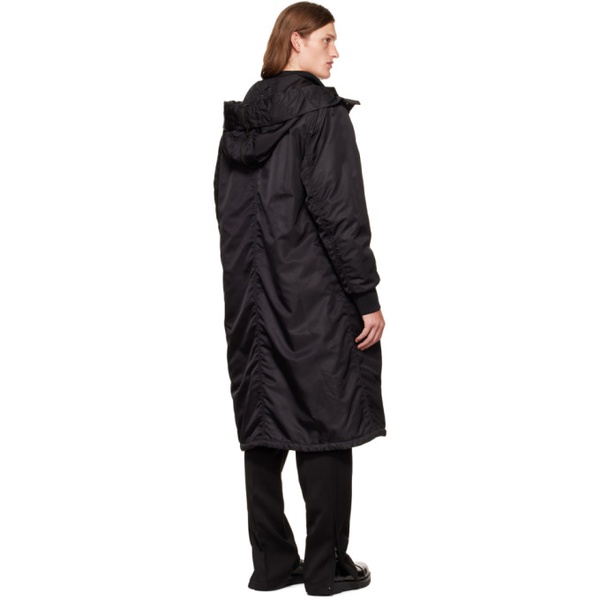 발렌티노 발렌티노 Valentino Black Insulated Coat 222476M176003