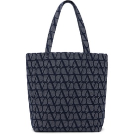 발렌티노 Valentino Garavani Blue Toile Iconographe Tote 241807M172001