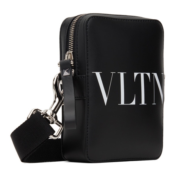 발렌티노 Valentino Garavani Black Small VLTN Crossbody Bag 241807M170004