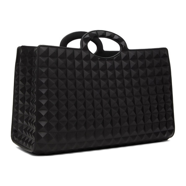  발렌티노 Valentino Garavani Black Le Troisieme Tote 231807M172011