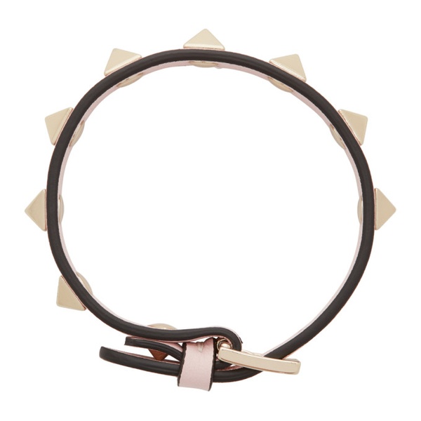  발렌티노 Valentino Garavani Pink Rockstud Bracelet 212807F020024