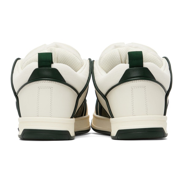  발렌티노 Valentino Garavani 오프화이트 Off-White & Green Open Skate Sneakers 232807M237036
