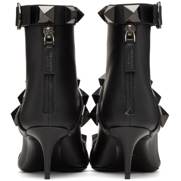  발렌티노 Valentino Garavani Black Roman Studs 60 Boots 212807F113013