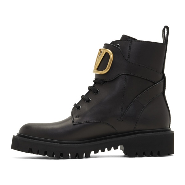  발렌티노 Valentino Garavani VLogo Combat Boots 212807F113031