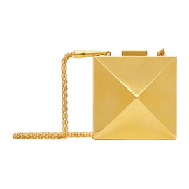 발렌티노 Valentino Garavani Gold Mini Carry Secrets Bag 231807F048157