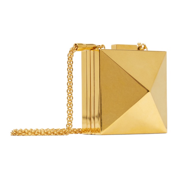  발렌티노 Valentino Garavani Gold Mini Carry Secrets Bag 231807F048157