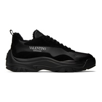 발렌티노 Valentino Garavani Black Gumboy Sneakers 222807M237035