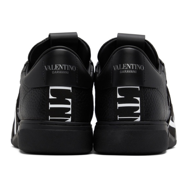  발렌티노 Valentino Garavani Black VL7N Low-Top Sneakers 222807M237048