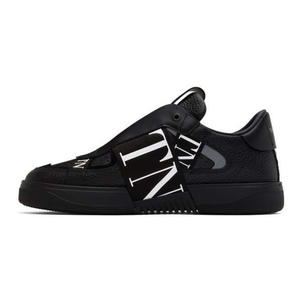  발렌티노 Valentino Garavani Black VL7N Low-Top Sneakers 222807M237048