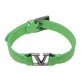 발렌티노 Valentino Garavani Green Vlogo Bracelet 241807M142028