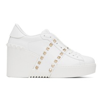 발렌티노 Valentino Garavani White Wedge Sneakers 242807F129000