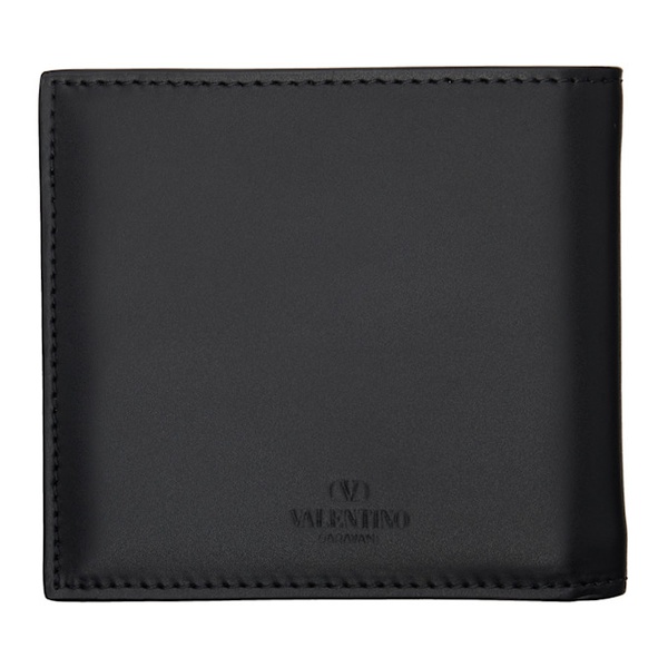  발렌티노 Valentino Garavani Black VLTN Wallet 242807M164001