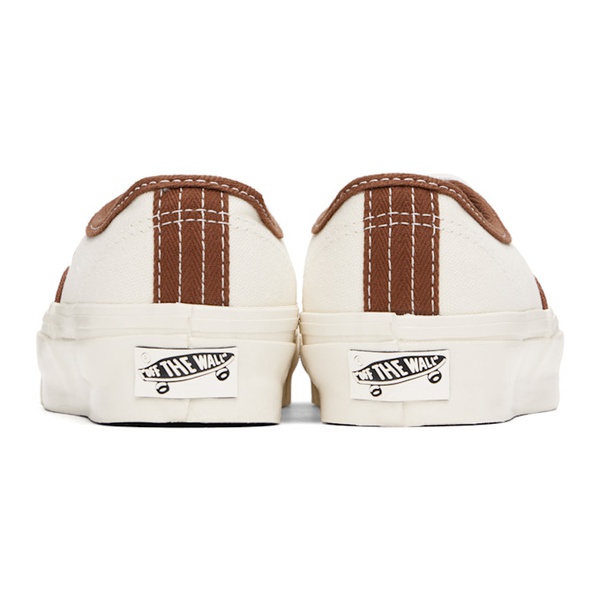 반스 반스 Vans 오프화이트 Off-White & Brown Authentic Reissue 44 Sneakers 242739M237016