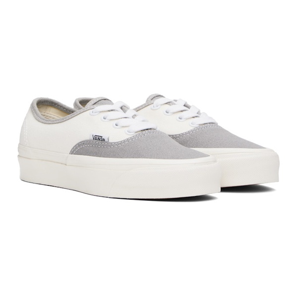 반스 반스 Vans 오프화이트 Off-White & Gray Authentic Reissue 44 Sneakers 242739F128060