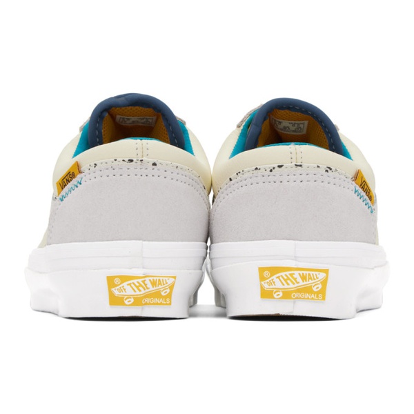 반스 반스 Vans Yellow & White OG Style 36 UI Sneakers 222739F128023