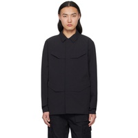 베일런스 Veilance Black Field Softshell Jacket 241494M180012