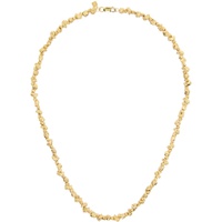Veneda Carter SSENSE Exclusive Gold VC005 Signature Chain Necklace 241882M145003