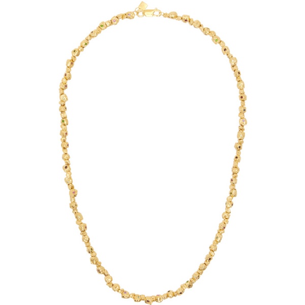  Veneda Carter Gold VC025 Signature Stone Necklace 241882F023001