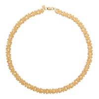 Veneda Carter SSENSE Exclusive Gold VC041 Signature Bear Chain Necklace 241882M145006