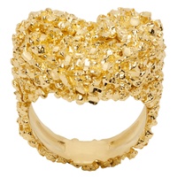 Veneda Carter Gold Heart Ring 232882F024004