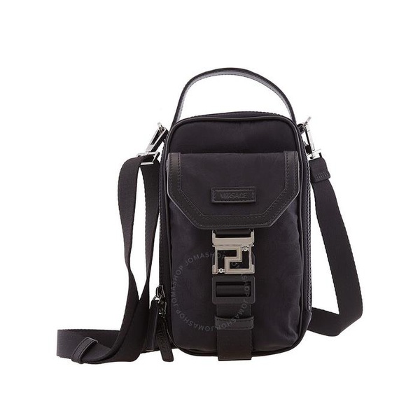 베르사체 베르사체 Versace Black Barocco Jacquard Shoulder Bag 10110431A087051B00E