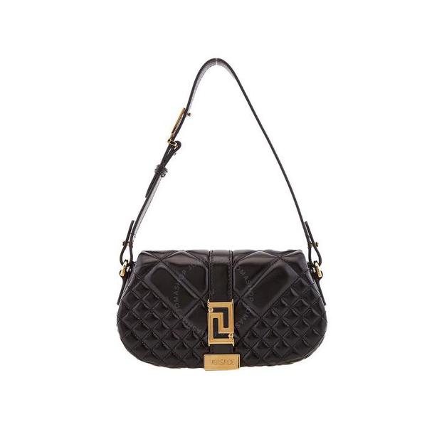 베르사체 베르사체 Versace Black Leather Greca Goddess Mini Bag 10109511A081861B00V