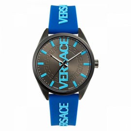 베르사체 Versace MEN'S V-Vertical Black Dial Watch VE3H00823