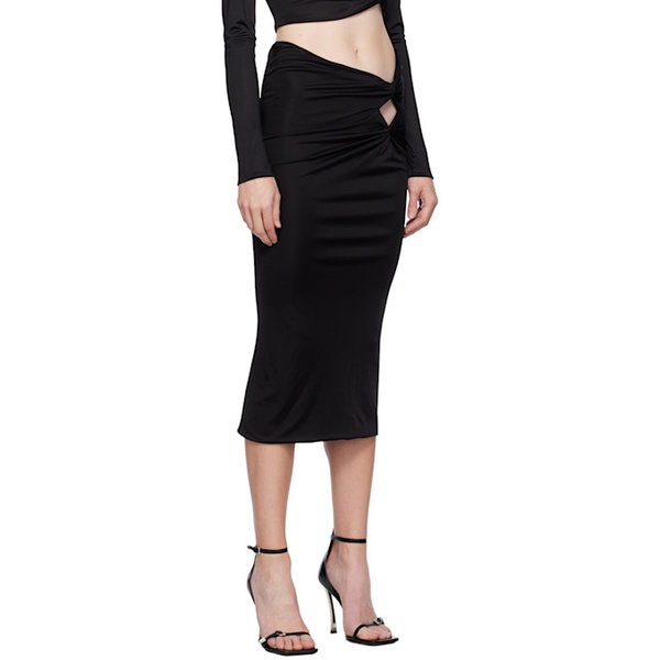 베르사체 베르사체 Versace Black Dua Lipa 에디트 Edition Midi Skirt 232404F092002
