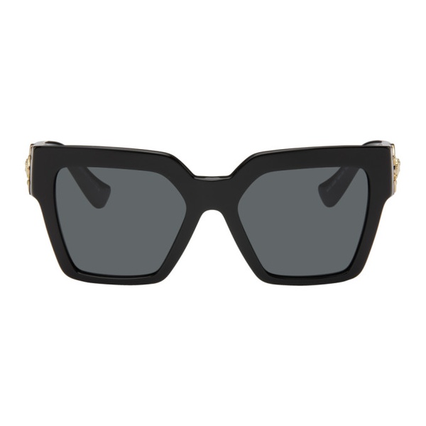 베르사체 베르사체 Versace Black Medusa Deco Butterfly Sunglasses 241404F005058