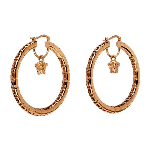 베르사체 베르사체 Versace Gold Greca Earrings 231404F022046