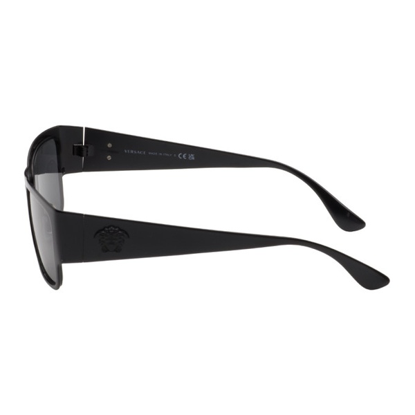 베르사체 베르사체 Versace Black Medusa Sunglasses 241404M134033