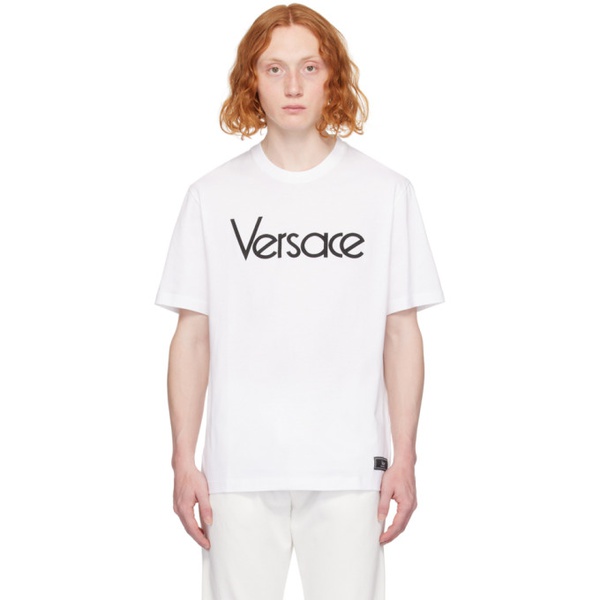 베르사체 베르사체 Versace White 1978 RE-에디트 EDITION T-Shirt 241404M213024