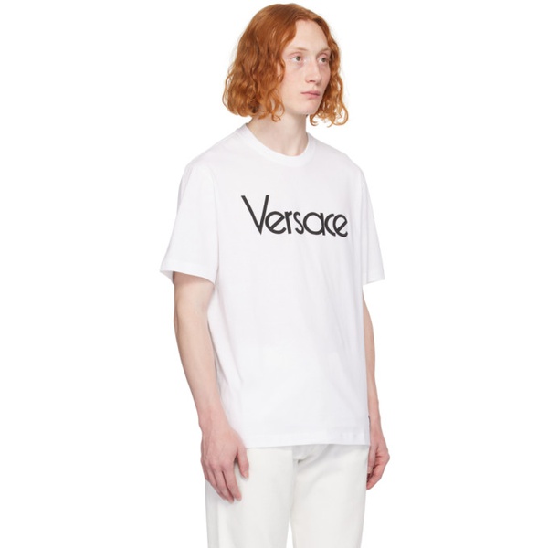 베르사체 베르사체 Versace White 1978 RE-에디트 EDITION T-Shirt 241404M213024