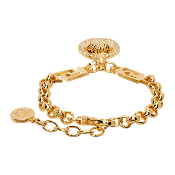 베르사체 베르사체 Versace Gold La Medusa Greca Bracelet 241404F020001