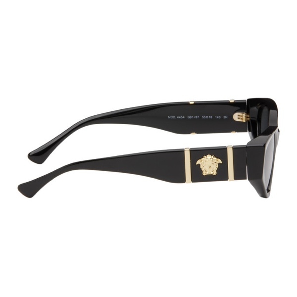 베르사체 베르사체 Versace Black Cat-Eye Sunglasses 241404F005081