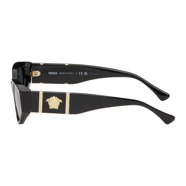 베르사체 베르사체 Versace Black Cat-Eye Sunglasses 241404F005081