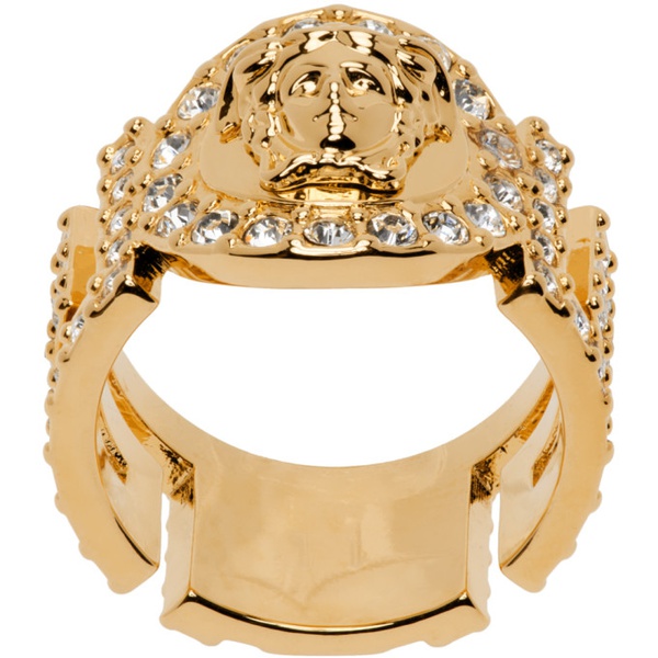 베르사체 베르사체 Versace Gold La Medusa Ring 241404F024000