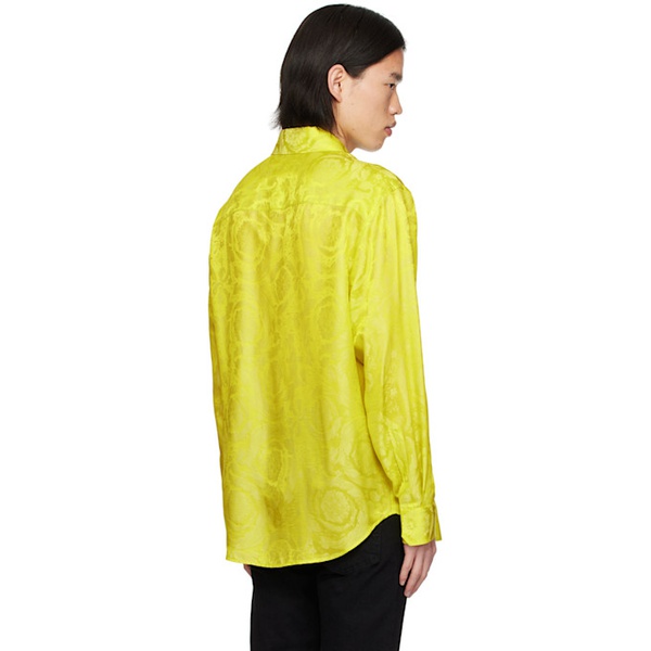 베르사체 베르사체 Versace Yellow Barocco Shirt 241404M192002