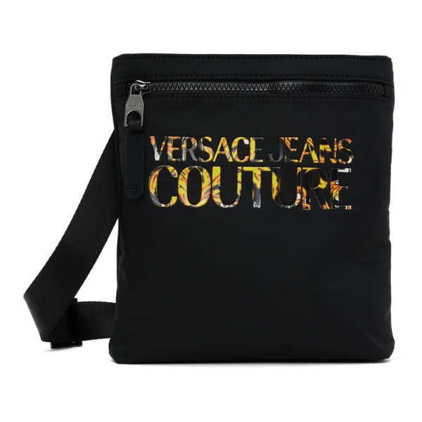 베르사체 베르사체 진 꾸뛰르 베르사체 Versace Jeans Couture Black Logo Couture Bag 231202M170016
