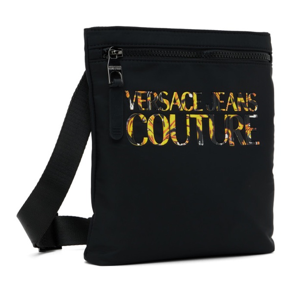 베르사체 베르사체 진 꾸뛰르 베르사체 Versace Jeans Couture Black Logo Couture Bag 231202M170016