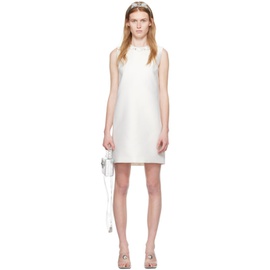 베르사체 Versace White Crystal Minidress 241404F052013