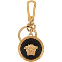 베르사체 Versace Gold & Black Medusa Biggie Keychain 232404M148004